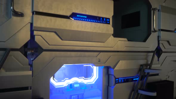 Capsule Room in Hotel with Bed for Sleeping in Hong Kong. Japanese Design . alt