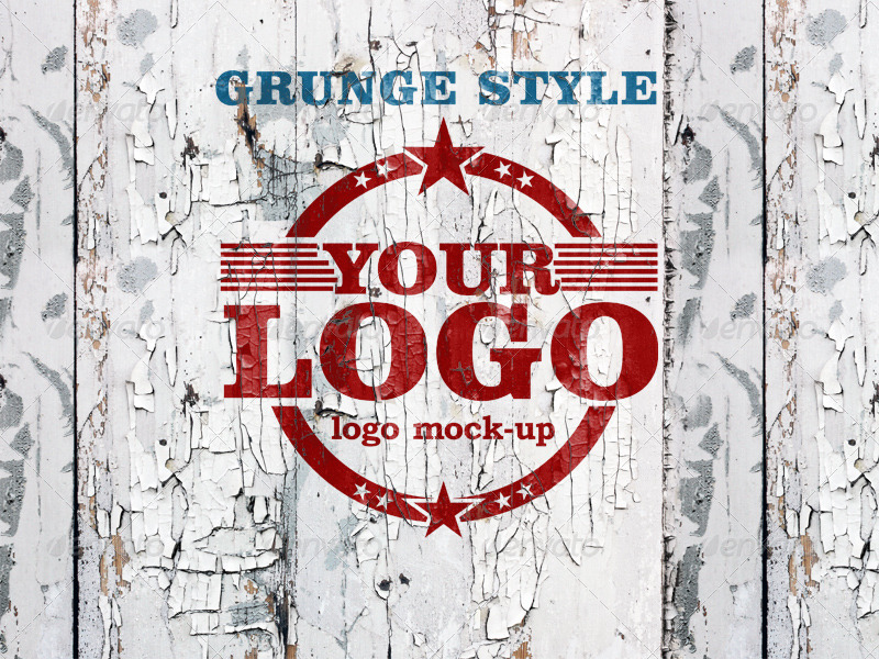 Download Grunge Wall Logo Mock-up by L5Design | GraphicRiver