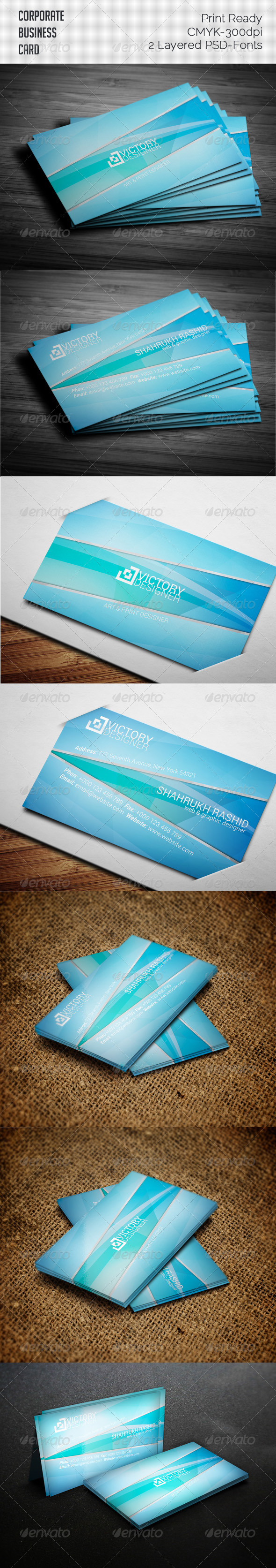 Clean Business Card - Real Objects Business Cards
