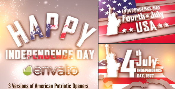 USA Patriotic Openers - VideoHive 7838821