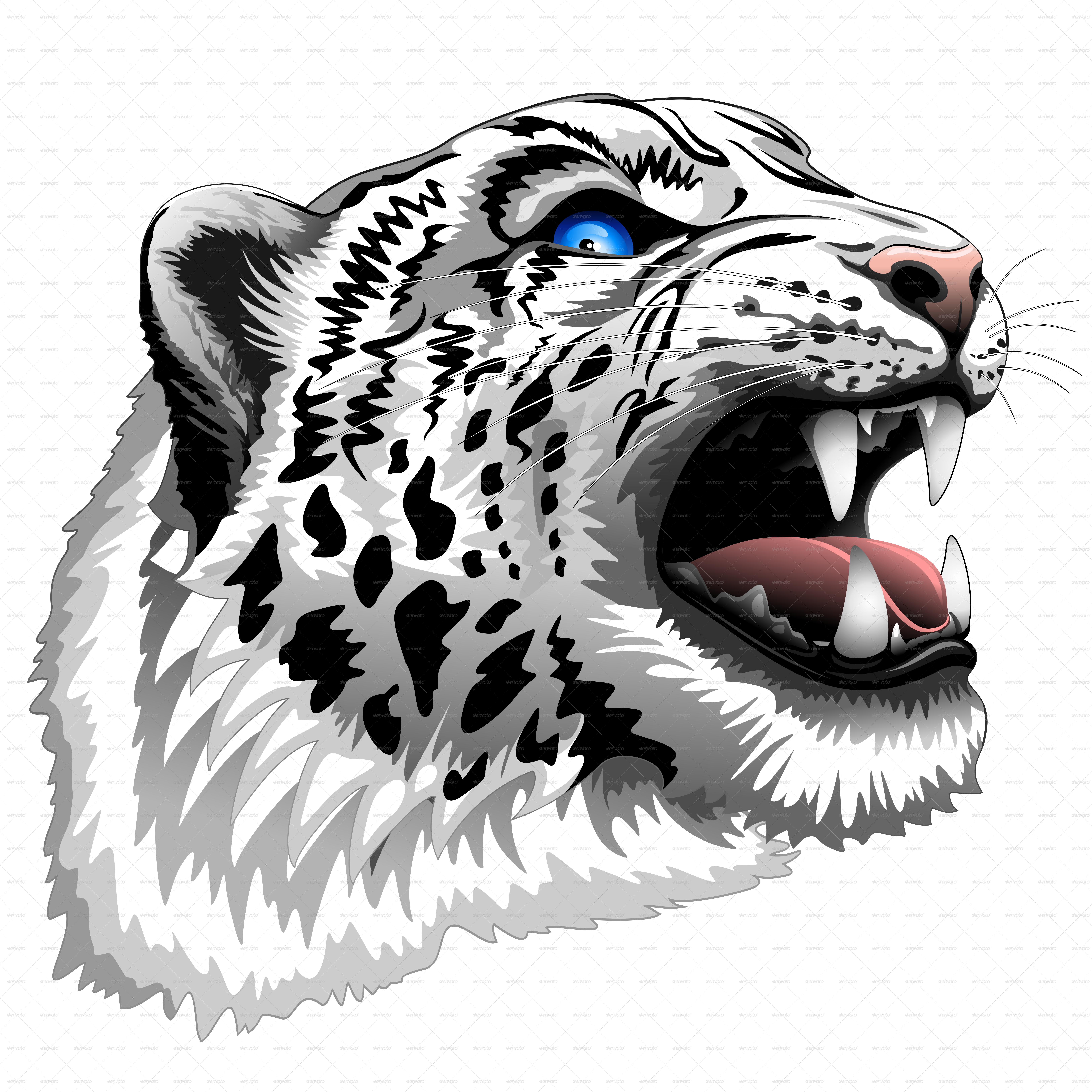 snow leopard roar