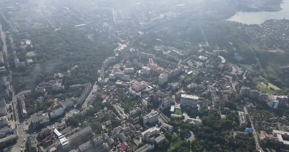Ukraine City Rivne. Aerial