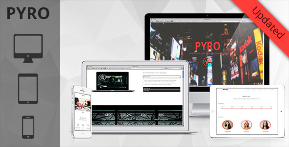 PYRO Multipage Muse Template