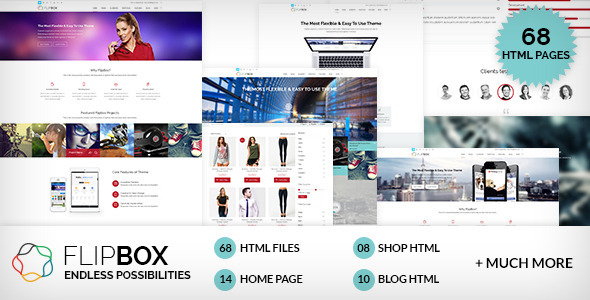 FlipBox - Multipages - ThemeForest 7741316
