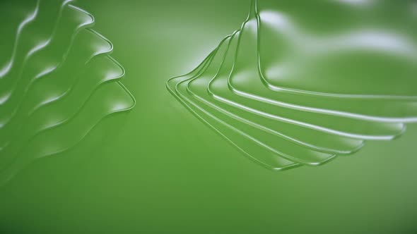 Corporate 3d Green Background