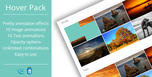 Hover Effects Pack - CodeCanyon 6429478