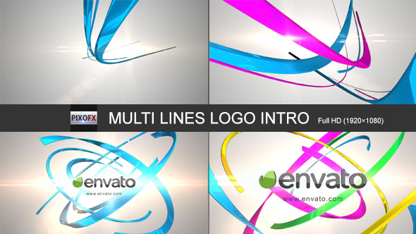 Multi Lines Logo Intro