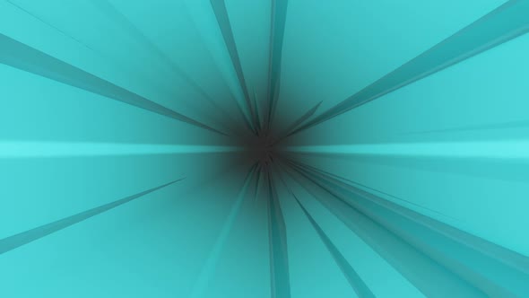 Seamless Loop Motion Animation. Abstract endless loop light tunnel.