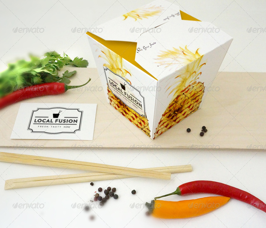 Download Food Box Branding Mockup by amris | GraphicRiver