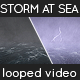 Lightning Storm at Sea - VideoHive Item for Sale