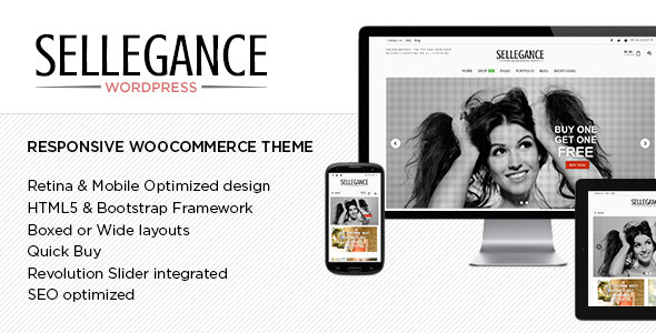 Sellegance - Responsive WooCommerce Theme - WooCommerce eCommerce