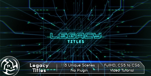Legacy Titles - VideoHive 7859463