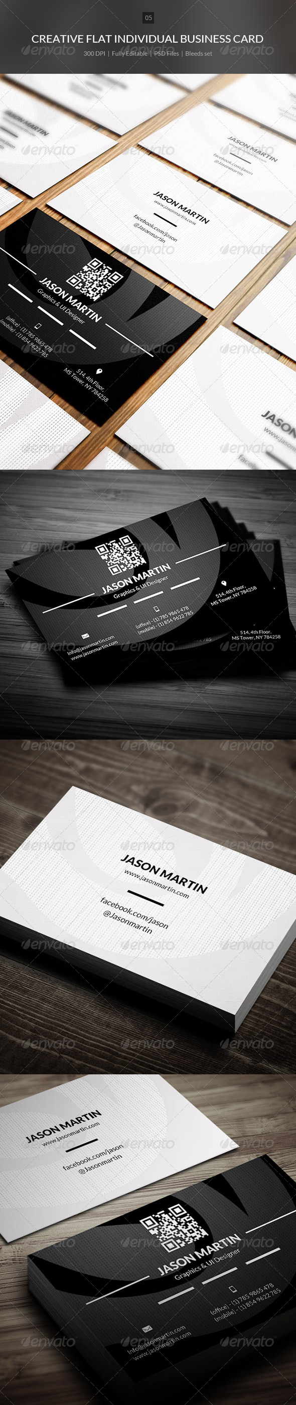Creative Individual Business Card - 05 - Creative Business Cards