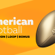 Gold American Football - VideoHive Item for Sale