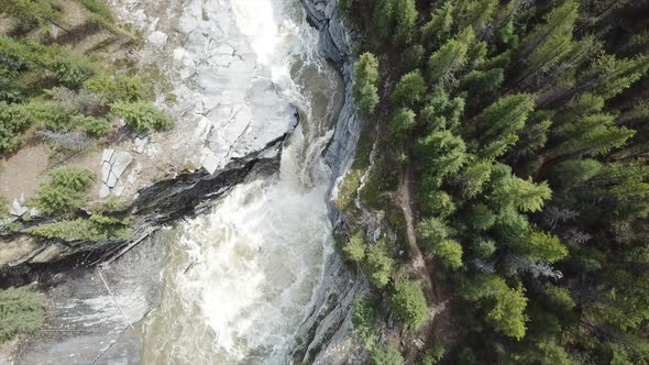 Overhead Stalling At Waterfall