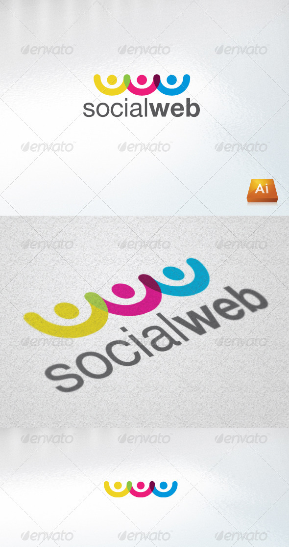 Socialweb - Abstract Logo Templates