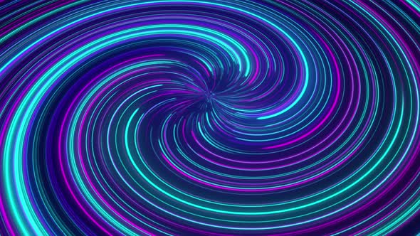 Neon twirl line background animation alt