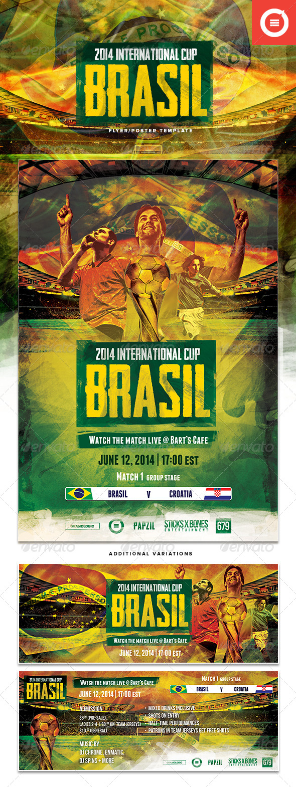 Football Cup Flyer/Poster - Sports Events