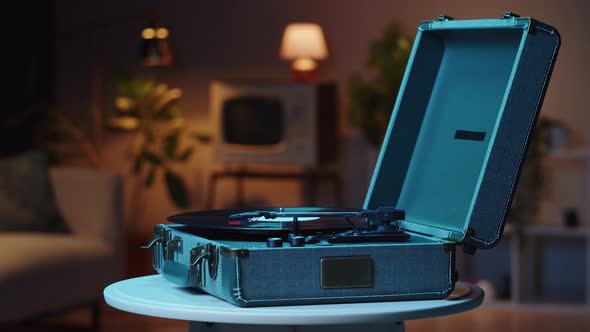 Vinyl Record Closeup alt