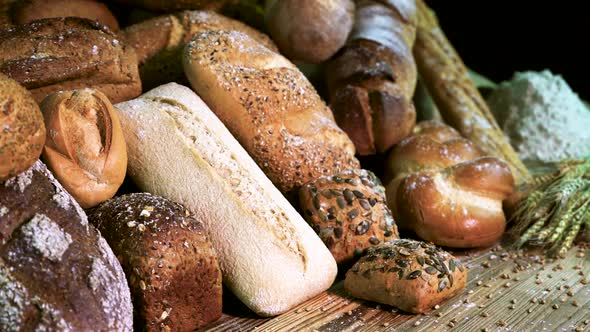 Flour, Wheat and Fresh Baked Bread alt