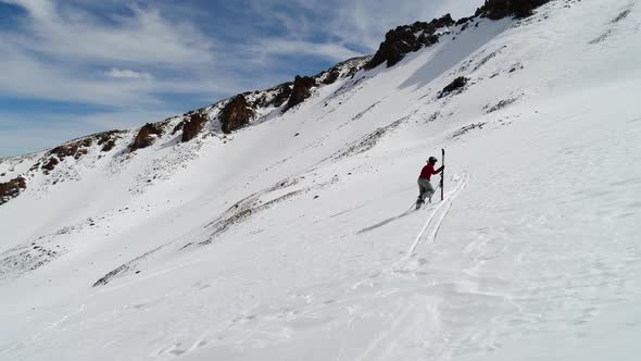 Walking On Mountain Summit alt