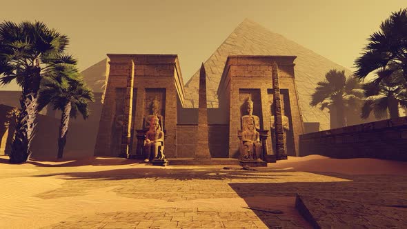 Pyramid And Architectural Complex