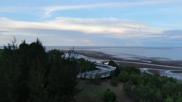 The Beaches at the most southern part of Borneo Island alt