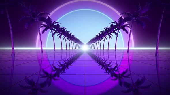 80s retro futuristic alt