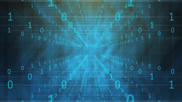 Flying in a Tunnel From Binary Code alt