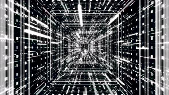 Hyperspace jump through stars, time, and cosmic tunnel alt