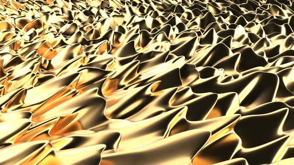 Soft Gold Wave Noise Intro Able to Loop Seamless alt