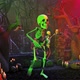 Skeleton dancing in a disco graveyard - VideoHive Item for Sale