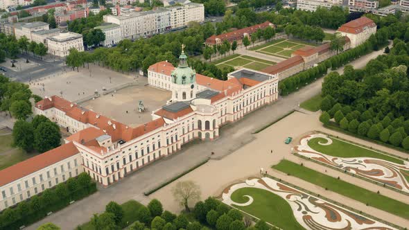 Aerial View of Charlottenburg Palace alt