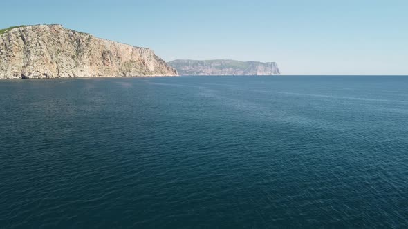 Abstract Aerial Sea Summer Ocean Sunset Nature Background alt