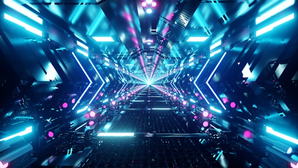 Vj Light Tunnel