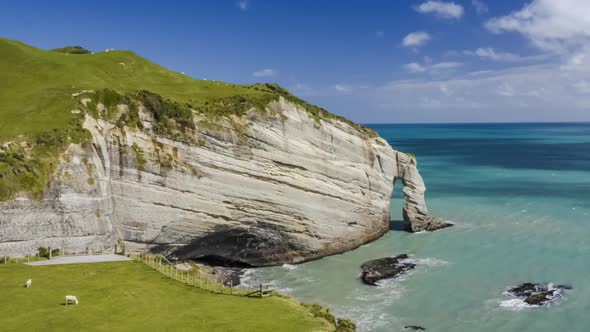 Cape Farewell in New Zealand alt