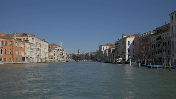 Old buildings along the Grand Canal