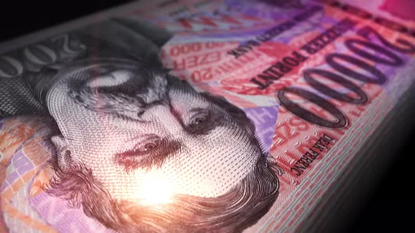 Hungarian Forint money counting seamless loop alt