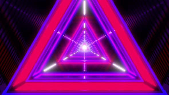 Triangular light tunnel