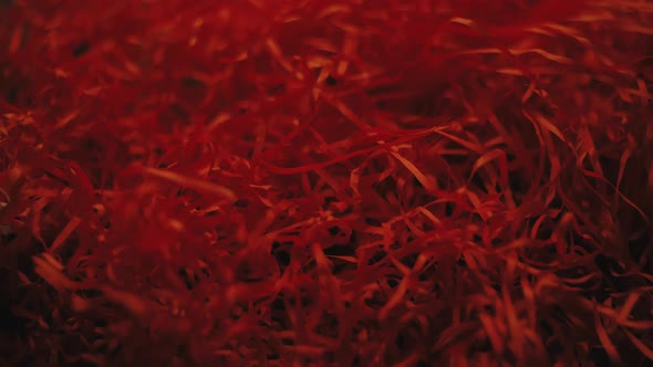 Red decorative shavings alt