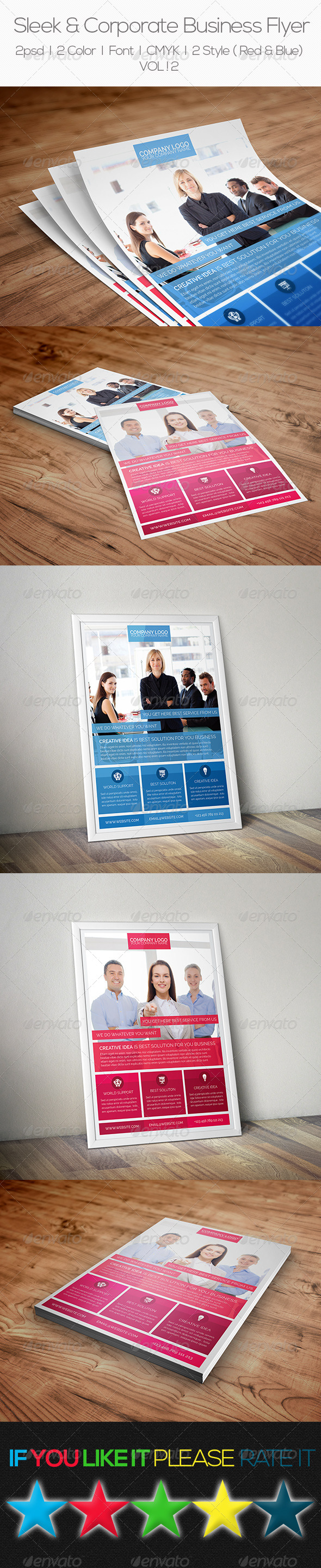 Sleek & Corporate Business Flyer - Corporate Flyers