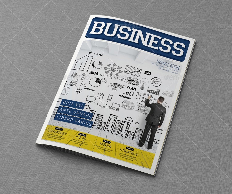 12 Pages Business Newsletter, Print Templates | GraphicRiver