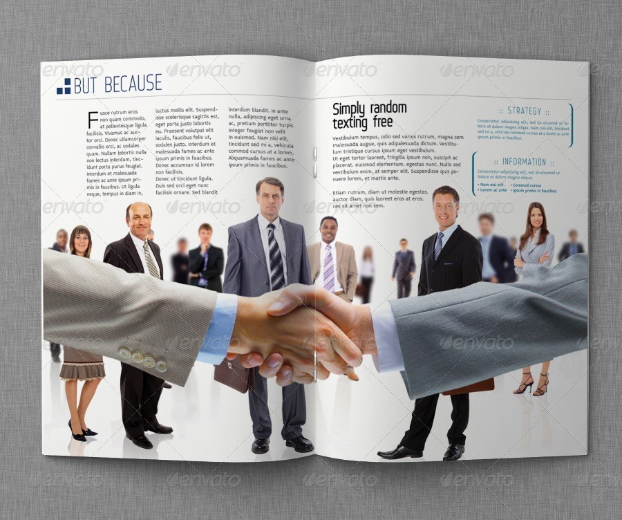 12 Pages Business Newsletter, Print Templates | GraphicRiver