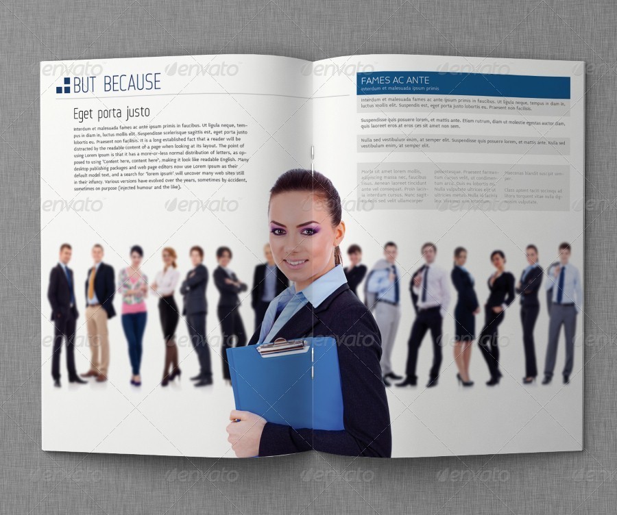 12 Pages Business Newsletter, Print Templates | GraphicRiver