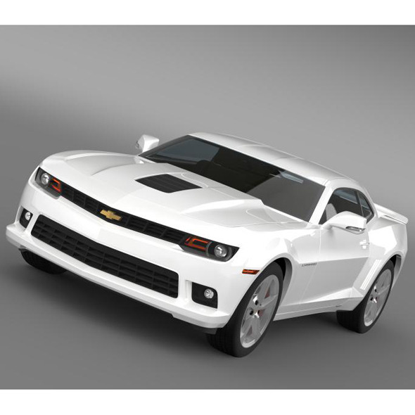 Chevrolet Camaro Coupe EU - 3DOcean Item for Sale