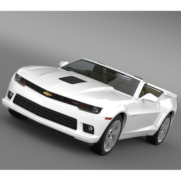 Chevrolet Camaro SS Convertible 2014 - 3DOcean Item for Sale