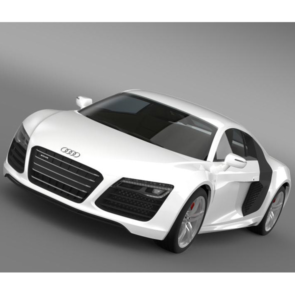 Audi R8 V10 - 3Docean 7885111