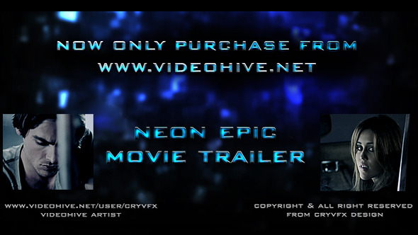 Neon Epic Movie - VideoHive 7885254
