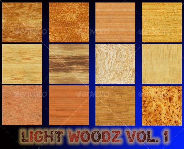Light Woodz Textures Volume One - TTD - Wood Textures