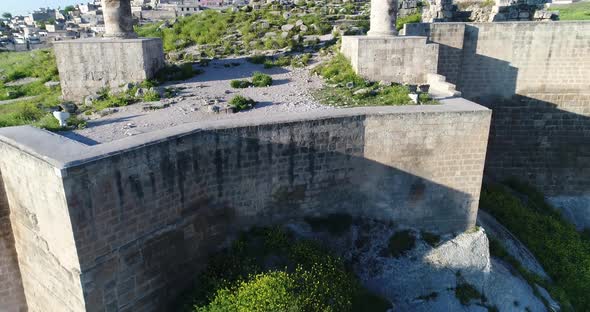 Old City And Walls Aerial View 3